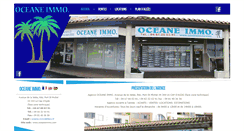 Desktop Screenshot of oceaneimmo.com